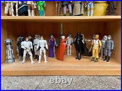 1977-1983 Vintage Star Wars 94 Action Figures with Original Weapons