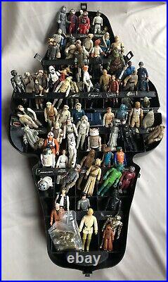 1977 To 1984 Vintage Star Wars First 80 Released Different Action Figures + Case