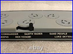 1977 Vintage Star Wars Figure MAIL-AWAY Display Stand Kenner with Mailer Box