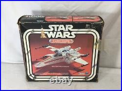 1978 Vintage Star Wars ANH X-Wing Fighter Complete Boxed Uncut & Luke Figure Lot