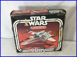 1978 Vintage Star Wars ANH X-Wing Fighter Complete Boxed Uncut & Luke Figure Lot