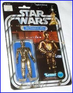 1978 Vintage Star Wars C3PO See Threepio Figure 12 Back Carded MOC Sealed FREESP