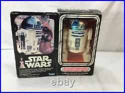 1978 Vintage Star Wars R2D2 Droid Figure Complete Boxed 12 Inch Death Star Plan