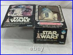 1978 Vintage Star Wars R2D2 Droid Figure Complete Boxed 12 Inch Death Star Plan