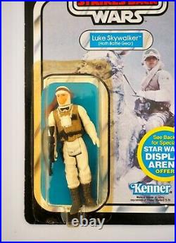 1980 Star Wars ESB Luke Skywalker Hoth Battle Gear Vintage Kenner Figure MOC 45A
