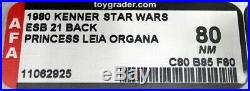 1980 Vintage Kenner Star Wars ESB 21 Back Princess Leia Organa Action Figure AFA