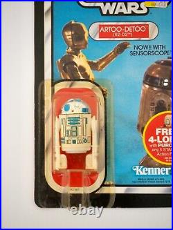 1982 Star Wars ESB R2-D2 Sensorscope Vintage Kenner Action Figure MOC Sealed 47