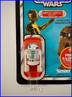 1982 Star Wars R2-D2 Sensorscope Vintage Kenner Action Figure MOC Sealed 47 Back