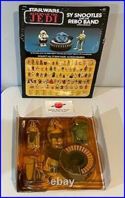 1983 Rebo Band MIB Complete With Box Vintage Star Wars Kenner Figures