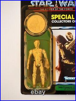 1984 Star Wars POTF C-3PO Removable Limbs Vintage Kenner Action Figure MOC