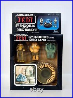 1984 Star Wars Sy Snootles and the Rebo Band Vintage Kenner Action Figures MOC
