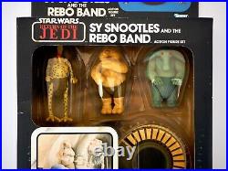 1984 Star Wars Sy Snootles and the Rebo Band Vintage Kenner Action Figures MOC