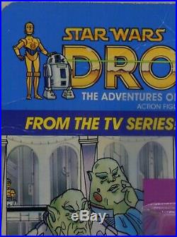 1985 vintage SISE FROMM Kenner Star Wars MOC action figure DROIDS cartoon RARE