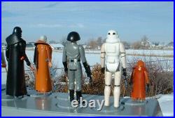 1st 12 Vintage Figures LOT withcustom Weapons + 1977 Early Bird Display Star Wars