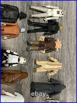 20 vintage Star Wars Figures 1977-1983 -Luke, Darth, Han Solo Carbon Freeze Coin