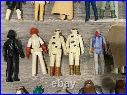 32 vintage Star Wars Figures 1977-1983 -Luke, Darth, R2-D2, Boba Fett, Chewbacca