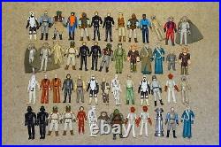 50+ Vintage Star Wars. Varied condition but generally good