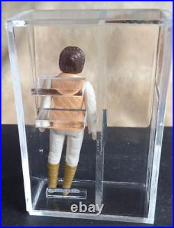 GRADED VINTAGE STAR WARS FIGURE UKG not AFA 85% PRINCESS LEIA HOTH OUTFIT