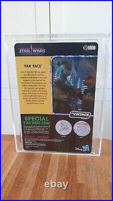 Haslab Exclusive Yak Face + Coin UK Graded 85 Sail Barge Star Wars Vintage VC000