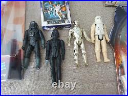 Joblot Star Wars Carded Figures And Sets Rots Aotc Potf Anniversary Vintage
