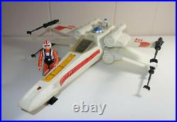 Kenner Star Wars X-Wing Fighter with Original Box PLUS Vintage Pilot Figure