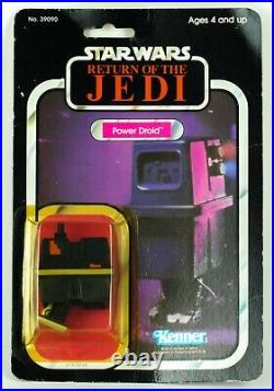 Kenner -power Droid- Vintage Star Wars Return Jedi Rotj 77-back Carded Figure