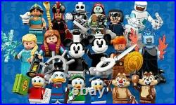 LEGO Disney Series 2 Minifigures Sealed Box Case of 60 Minifig Packs 71024