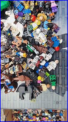 Lego Figure Bundle Over 120 Figure Starwar Marvel Figures And More