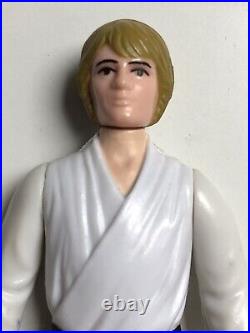 Loose Vintage Star Wars Luke Skywalker Farmboy Olive Hair Complete Excellent