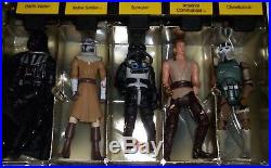 Lot Of 40 Vintage Star Wars Action Figures With Original Gold C-3PO Case Rare