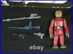 Lot of 14 VTG Star Wars Figures 1977-1983 withSome Weapons, Card ALL 100% Original