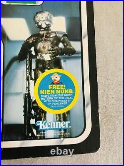 MOC Vintage Kenner Star Wars ROTJ 48 Back Zuckuss Action Figure Nien Numb Offer