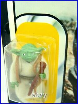 Made In Mexico LILI Ledy Yoda Figure Moc Vintage Star Wars Kenner 1977 Rotj