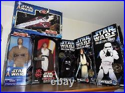 Massive Star Wars Action Figures Bundle Boxed New Vintage Modern Obi Wan Anakin