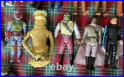 Massive Vintage Star Wars Lot 114 Figures 1978-1985- Barada, Amanaman, Boba Fett