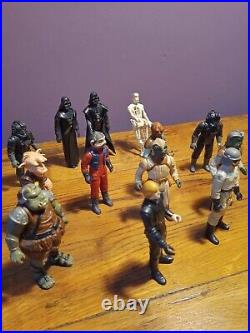Official LucasFilm Ltd Star Wars character action figures vintage collection set