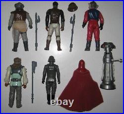 Original Palitoy lot of vintage Star Wars figures and accessories and mini rigs