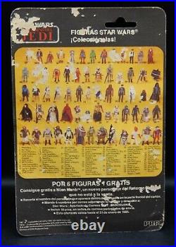 PBP vintage CHEWBACCA Star Wars MOC action figure El Retorno Del Jedi RARE Spain