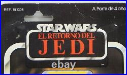 PBP vintage SNAGGLETOOTH Star Wars MOC action figure Retorno Del Jedi RARE Spain