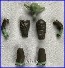 RARE 1980 Vintage Star Wars Yoda Action Figure Non Sonic Welded NO Coo No Weld