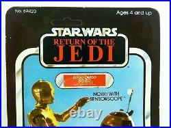 Rotj R2-d2 Figure Moc Vintage Star Wars Kenner 1977 1983