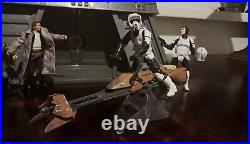 STAR WARS 3.75 THE VINTAGE COLLECTION ROTJ ENDOR BUNKER and Accessories
