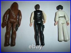 Star Wars 1977 Vintage Original First 12 Kenner Action Figure Lot-Luke, Vader++