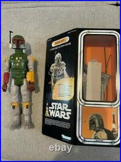 Star Wars BOBA FETT Vintage 12 Inch Scale Action Figure Kenner 1978 with Backpac