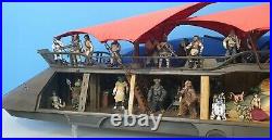 Star Wars Haslab The Khetanna Jabba's Sail Barge Vintage Collection + 45 Figures