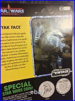 Star Wars Haslab The Vintage Collection Yak Face Action Figure with POTF Coin