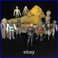 Star Wars JABBA Action Figures Bundle PlaySet Vintage Kenner Toy Return of Jedi