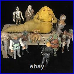 Star Wars JABBA Action Figures Bundle PlaySet Vintage Kenner Toy Return of Jedi