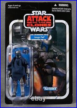 Star Wars Jango Fett Vintage Collection Attack of The Clones VC34 Unpunched MOC
