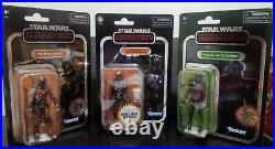 Star Wars Mandalorian The Vintage Collection Set Of 3 brand new action figures
